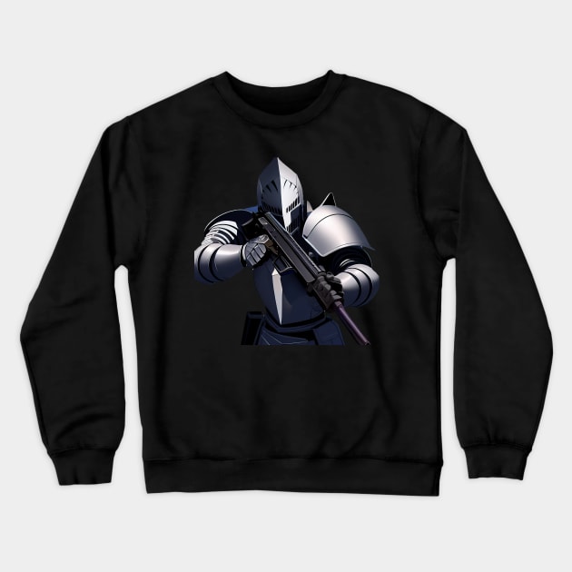 Knight Gunslinger Shirt Crewneck Sweatshirt by BAYFAIRE